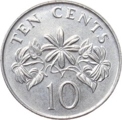 Singapur 10 Cent 1991 ÇÇT YMP11011 - 2