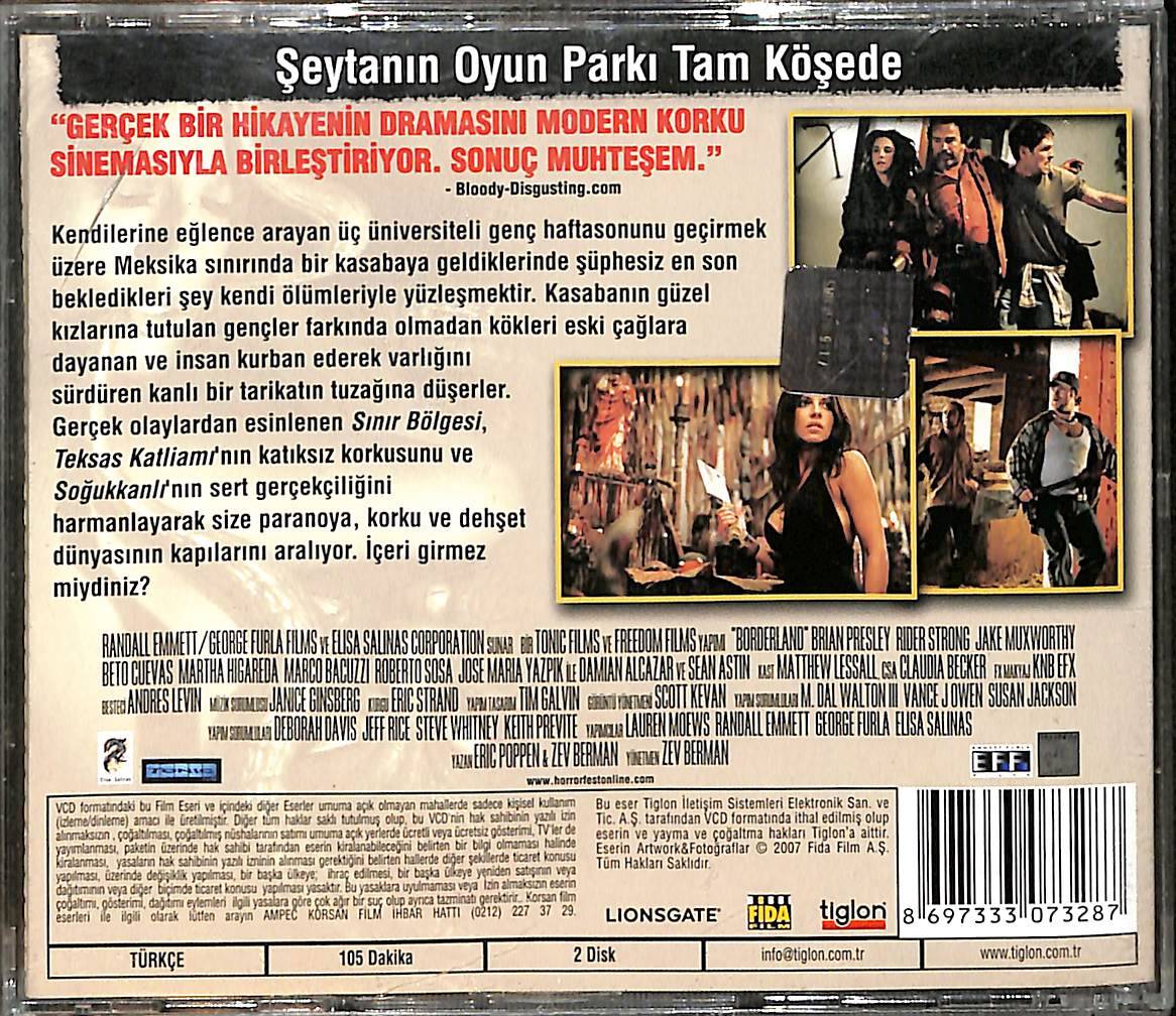 Sınır Bölgesi – Borderland Orijinal VCD Film VCD29050 - 2