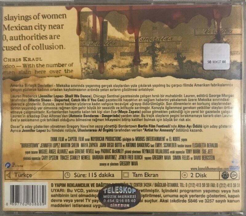 Sınır Ötesi VCD Film VCD8116 - 2