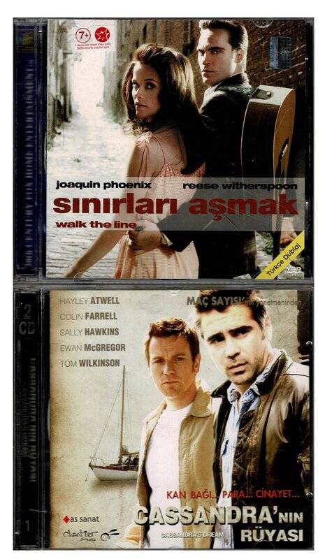Sınırları Aşmak Cassandra nın Rüyası - 2 Adet VCD Film VCD624 - 1