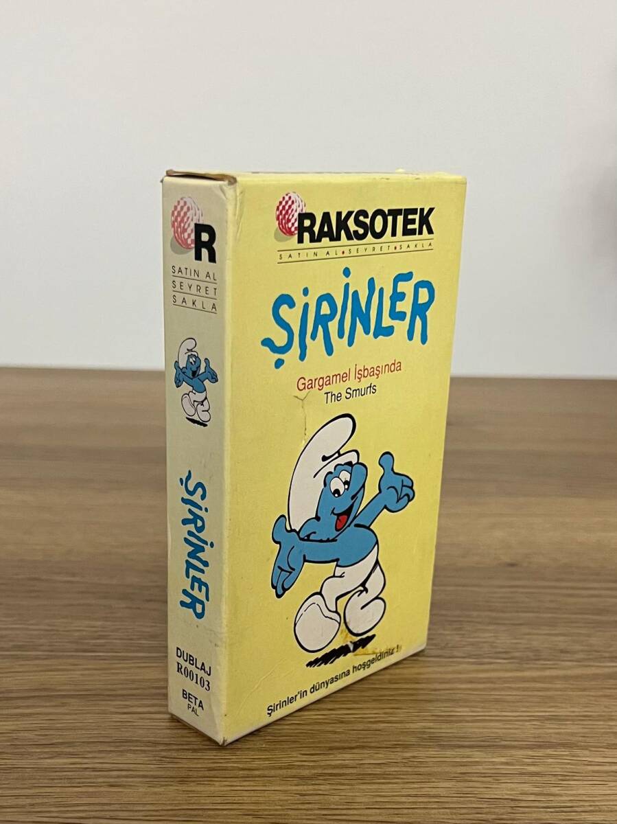 ŞİRİNLER Gargamel İş Başında - BETA - Video Kaset DVD2844 - 2