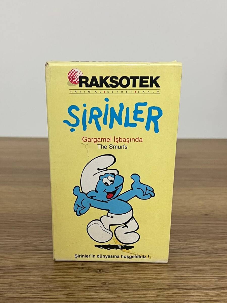 ŞİRİNLER Gargamel İş Başında - BETA - Video Kaset DVD2844 - 4