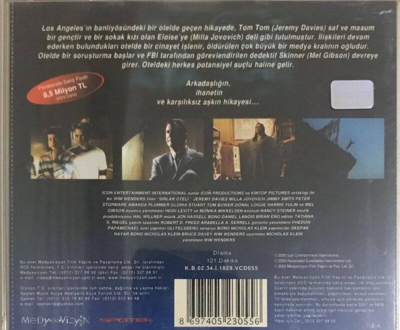 Sırlar Oteli Film VCD13469 - 2