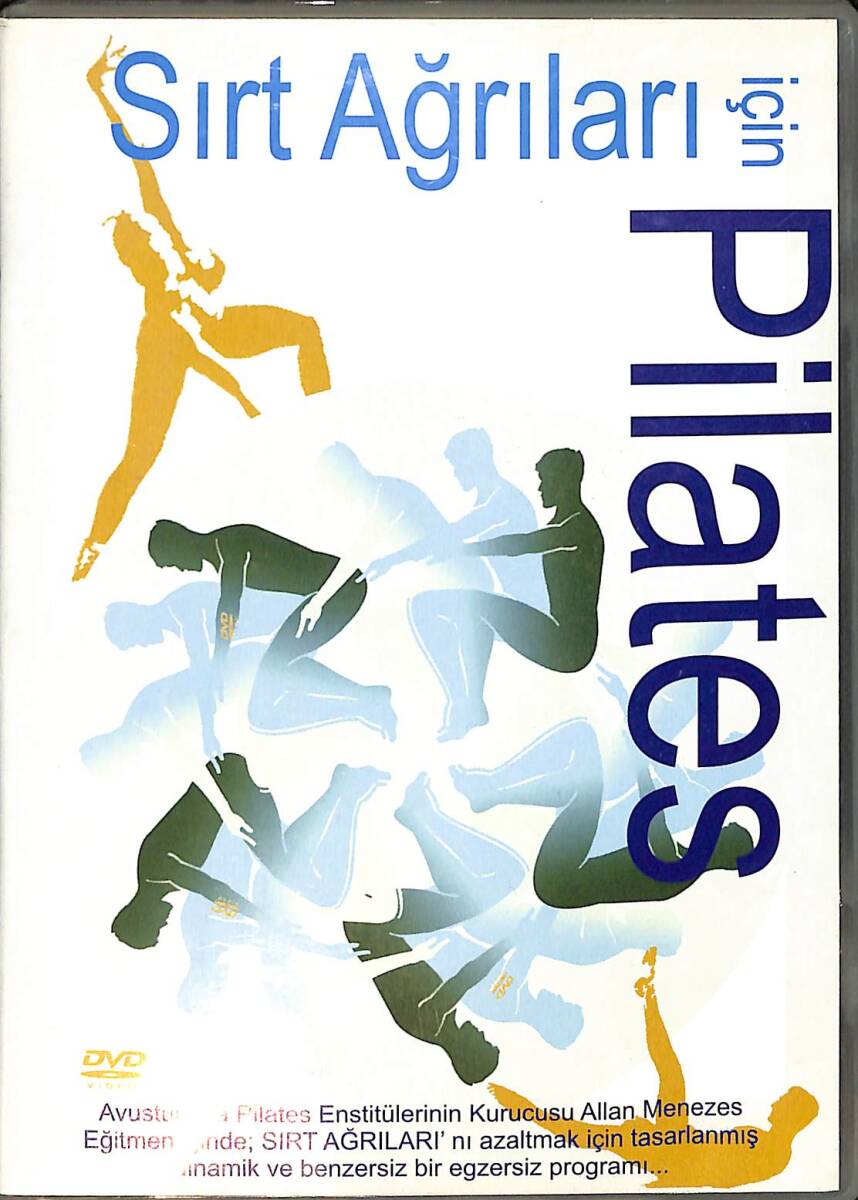 Sırt Ağrıları İçin Pilates - Allan Menezes DVD (İkinci El) DVD2758 - 1