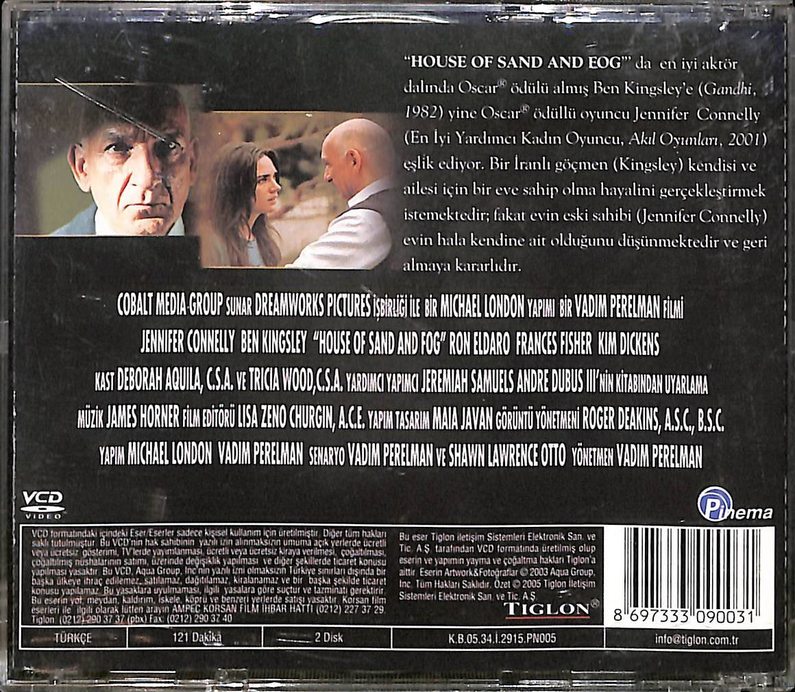 Sisler Evi - House of Sand and Fog (2003) Orijinal VCD Film ' Jennifer Connelly - Ben Kingsley ' VCD28341 - 2