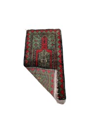 Sivas Eski El Dokuma Antika Halı YastıkAOB3794 (N) - 2