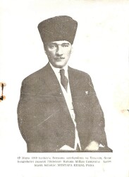 Siyah Beyaz Atatürk Resmi EFM(N)9969 - 2