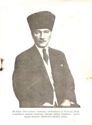 Siyah Beyaz Atatürk Resmi EFM(N)9969 - 2