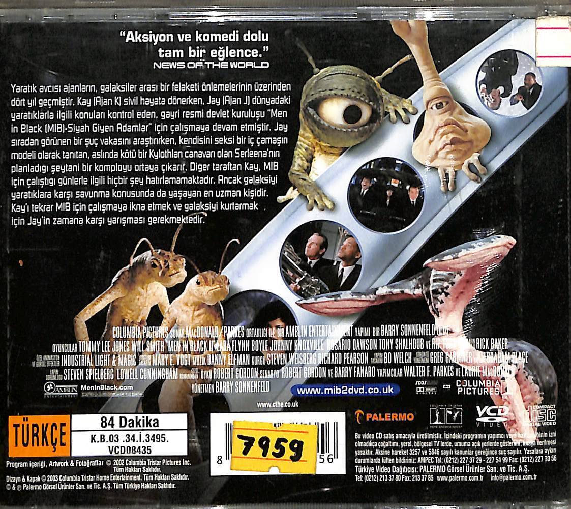 Siyah Giyen Adamlar 2 VCD Film VCD14797 - 2