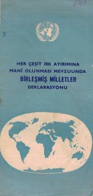 SİYASET - 1963 Birleşmiş Milletler Deklarasyonu Broşürü EFM(N)3764 - 3