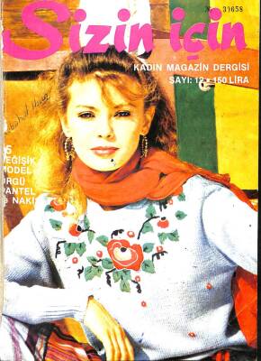 SİZİN İÇİN Dergisi 1982-83 Yılı Takım Ciltli (Sayı12-13-14-17) KTP1916 - 2