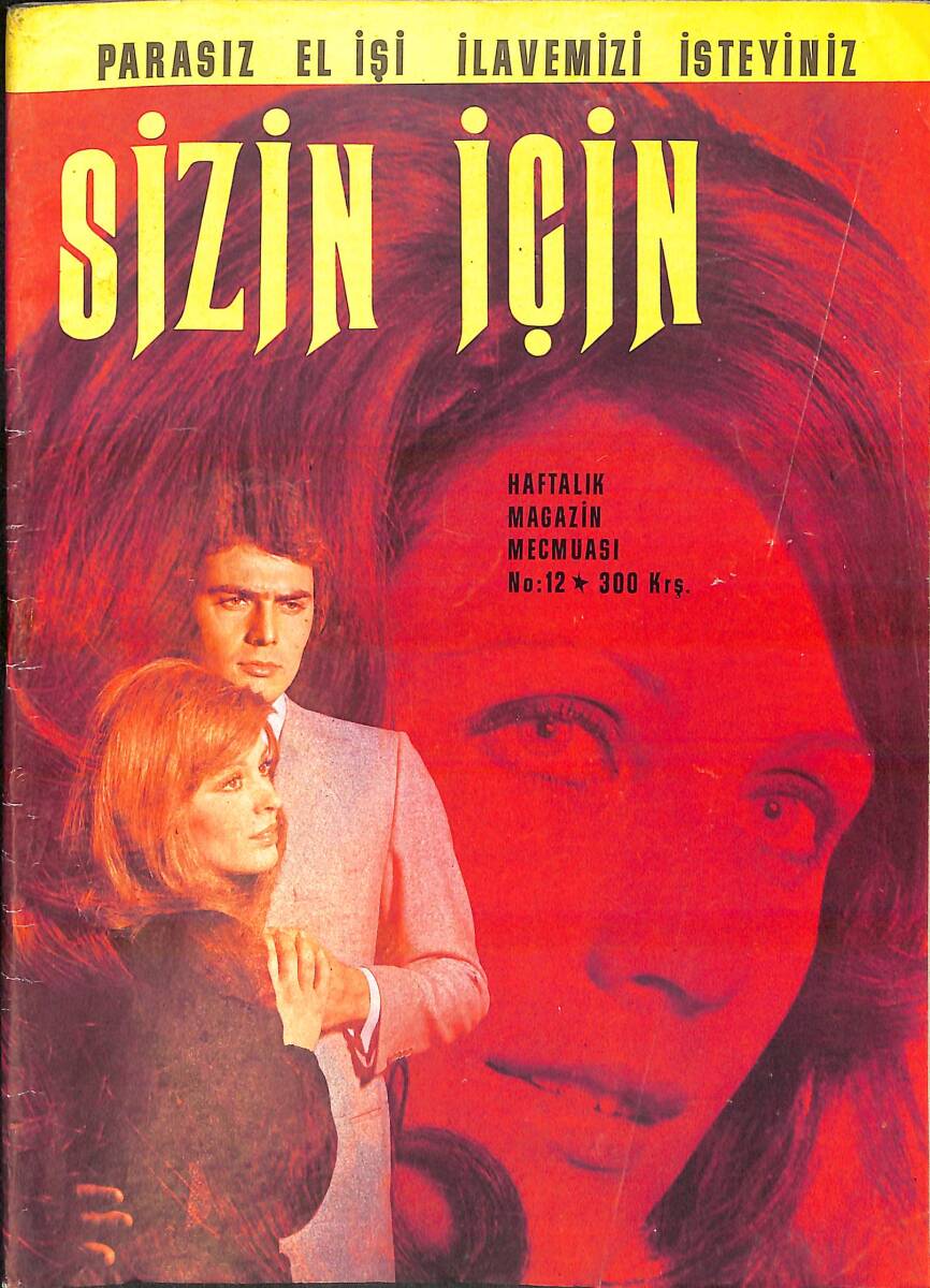 Sizin İçin Dergisi Haftalık Magazin Mecmuası No: 12 300 Krş. NDR93019 - 1