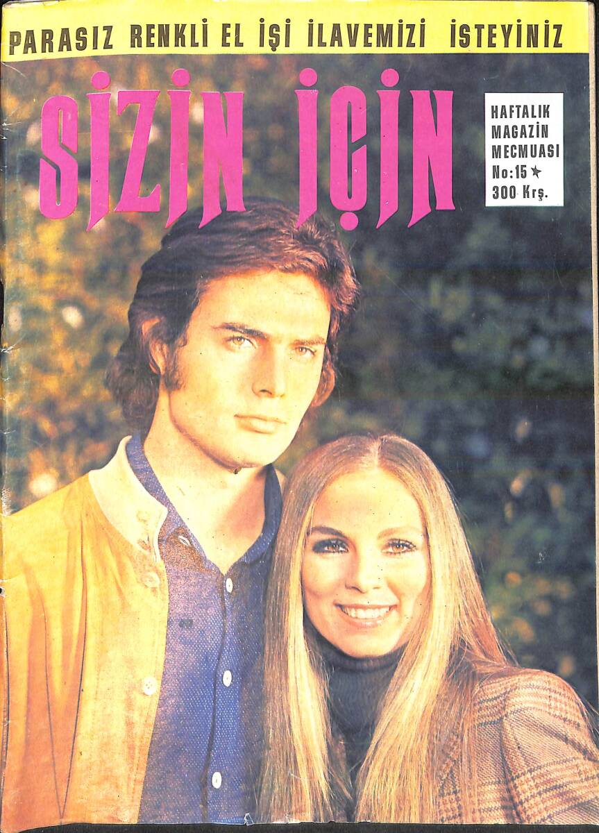 Sizin İçin Dergisi Haftalık Magazin Mecmuası No: 15 300 Krş. NDR93016 - 1