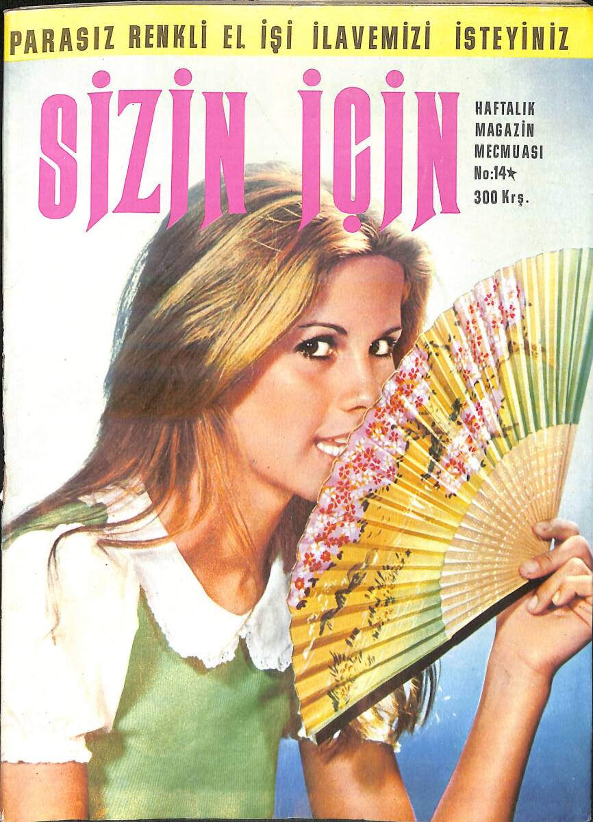 Sizin İçin Dergisi Haftalık Magazin Mecmuası No: 15 300 Krş. NDR93017 - 1