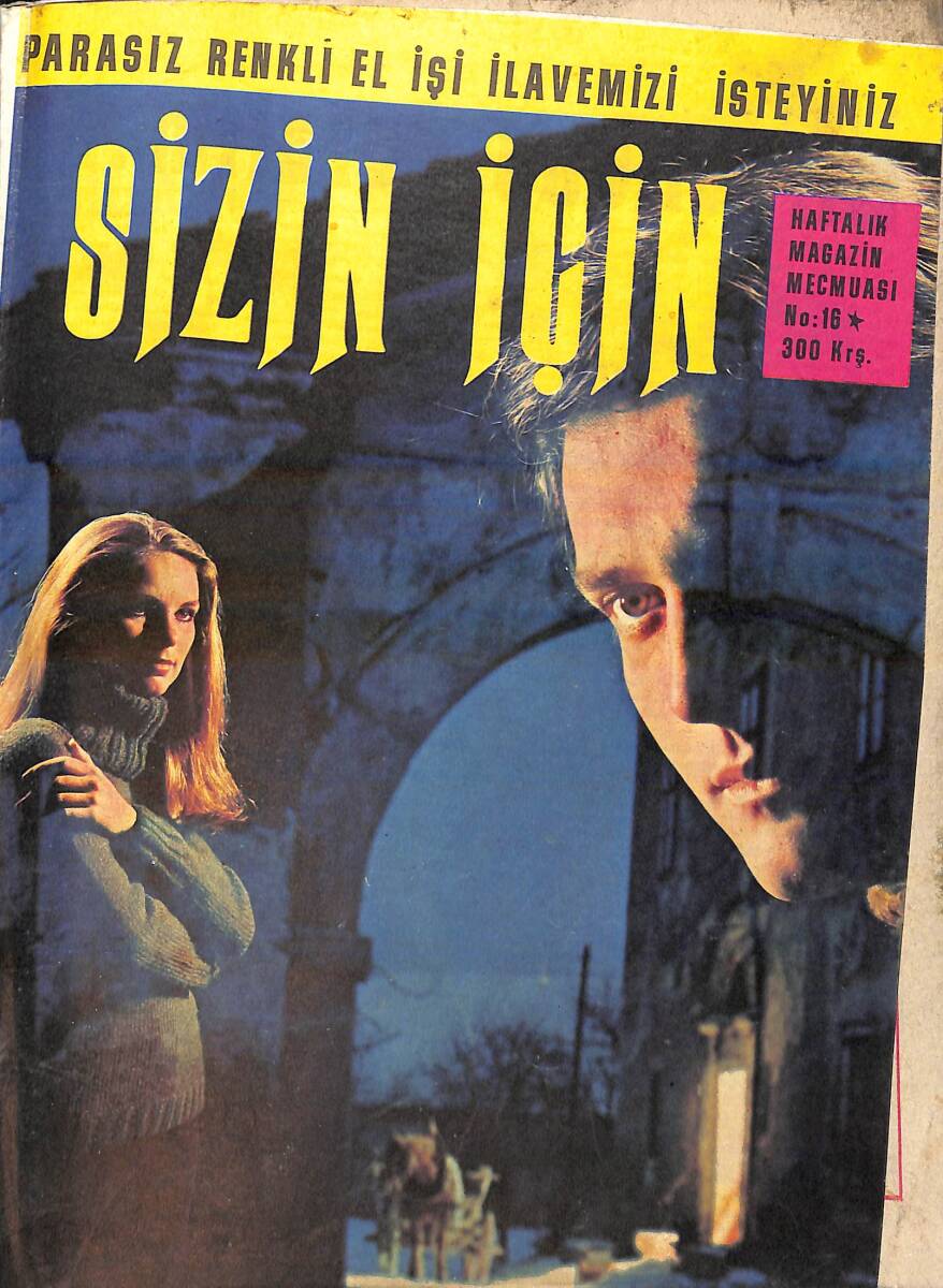 Sizin İçin Dergisi Haftalık Magazin Mecmuası No: 16 300 Krş. NDR93013 - 1