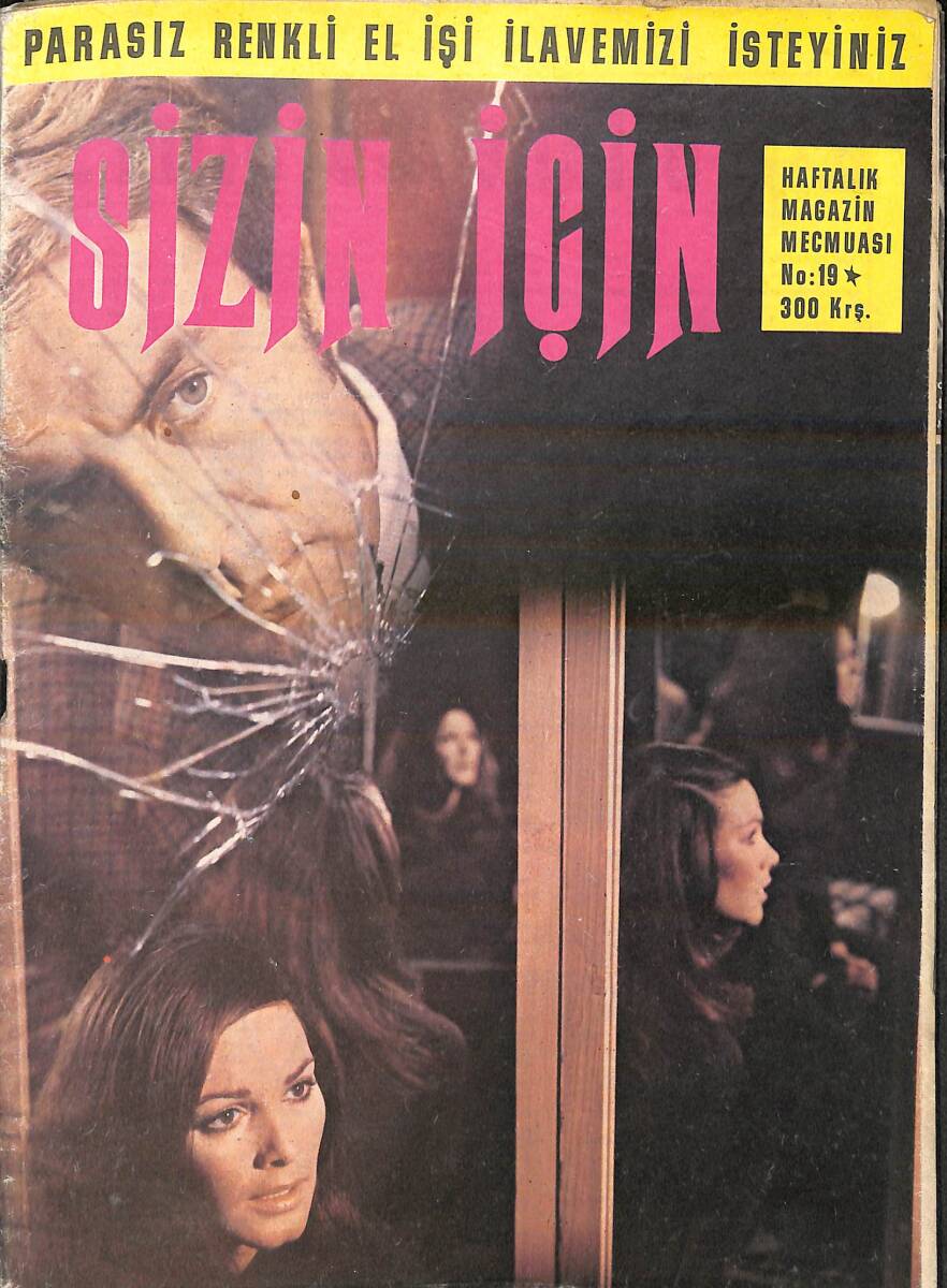 Sizin İçin Dergisi Haftalık Magazin Mecmuası No: 19 300 Krş. NDR93010 - 1