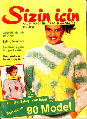 Sizin İçin Kadın Magazin Dergisi Sayı 10 DRG793 - 1