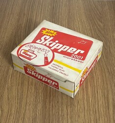 Skipper Sabit Mürekkep Kırmızı Tam Dolu Kutu AOB4791 - 4