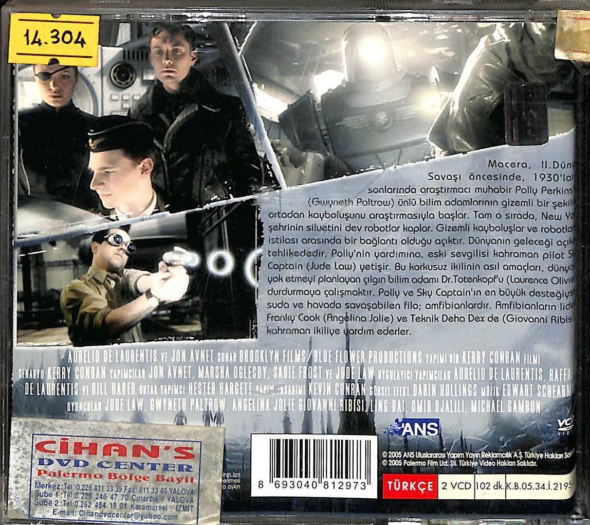 Sky Captaın Ve Yarının Dünyası VCD Film VCD15780 - 2