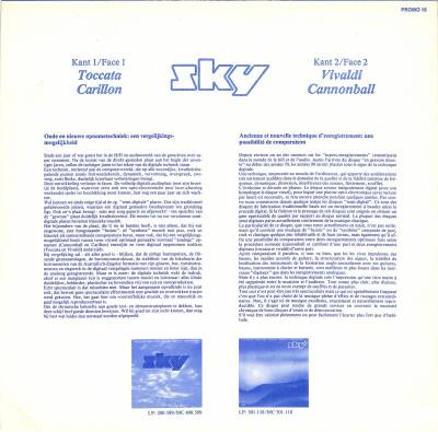 Sky Special Hi-Fi Promo Sampler – (Germany) 45 RPM (109) PLK18955 - 2