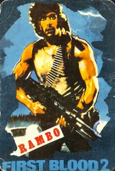 Slyvester Stallone Kartpostal (Küçük Boy) KRT22254 - Gökçekoleksiyon