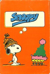 Snoopy Kartpostal (Küçük Boy) KRT23454 - Gökçekoleksiyon