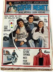 Şöför Memet Film Afişi - Müjdat Gezen Betül Aşçıoğlu Seden Kızıltunç KRT19968 - Gökçekoleksiyon