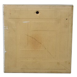 Söğüt Seramik Sanayi 1981 Yılı Takvimi İşlenmiş Seramik (15x15cm) AOB1291 - 4