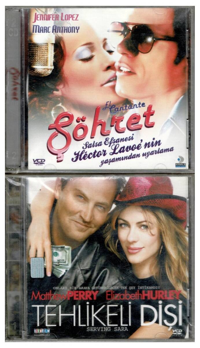 Şöhret Tehlikeli Dişi - 2 Adet VCD Film VCD1050 - 1
