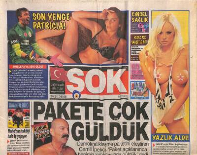 Şok Gazetesi 2 Ekim 2013 - Tarkandan Şok İtiraflar - Çağla Şıkel İle Alişan Gerildi GZ106592 - 1