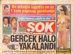 Şok Gazetesi 2 Eylül 2008 - Rafet El Roman Almanya'da Tanınmış Müezzinmiş GZ158483 - Gökçekoleksiyon