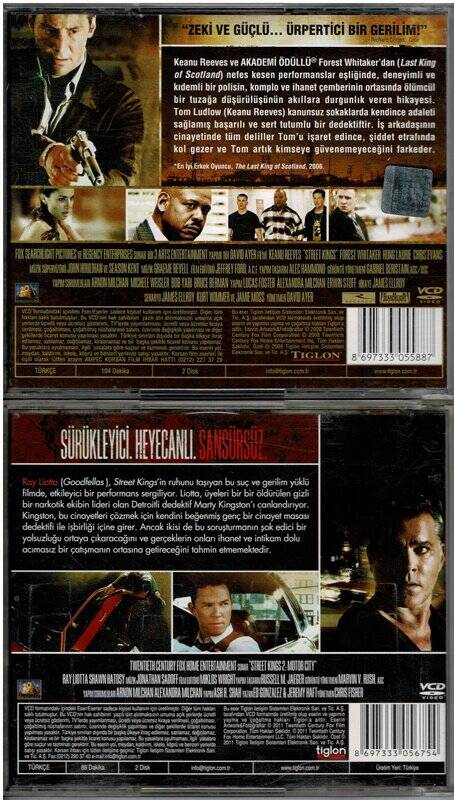 Sokağın Kralları Sokağın Kralları 2 - 2 Adet VCD Film VCD747 - 2