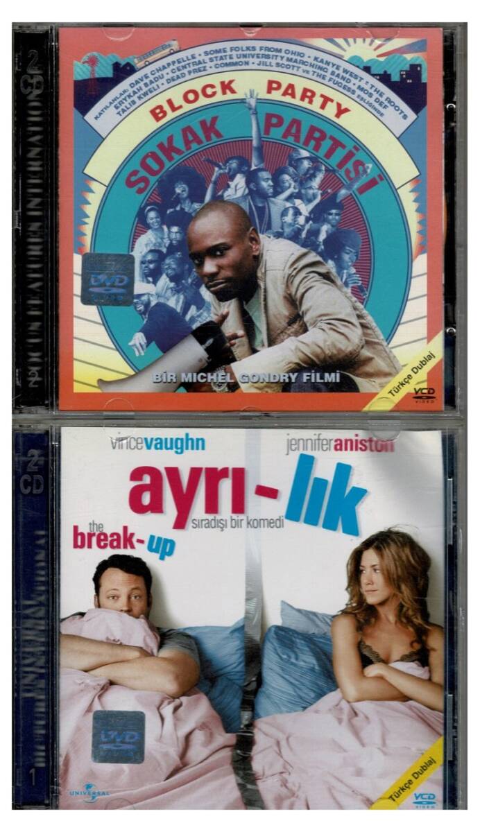 Sokak Partisi Ayrılık - 2 Adet VCD Film VCD1329 - 1