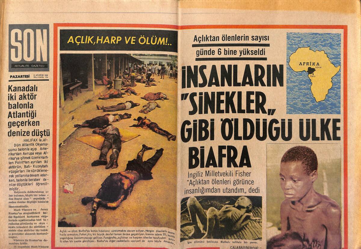 Son Aktüalite Gazetesi 12 Ağustos 1968 - Papa'nın Doğum Kontrolunu Yasak Eden Genelgesi Satış Rekoru Kırıyor GZ149386 - 1