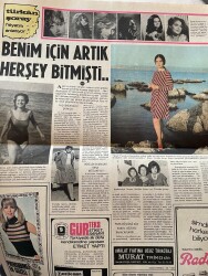 Son Aktüalite Gazetesi 18 Mayıs 1968 - Türkan Şoray: Türkan Şoray Benim İçin Artık Her Şey Bitmişti GZ156406 - 2