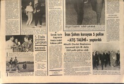 Son Aktüalite Gazetesi 20 Haziran 1967 - İran Şahını Koruyan 5 Polise Atış Talimi Yaptırıldı - Hollywood'da İsrail İçin 25 Milyon Lira Toplandı GZ156523 - 2