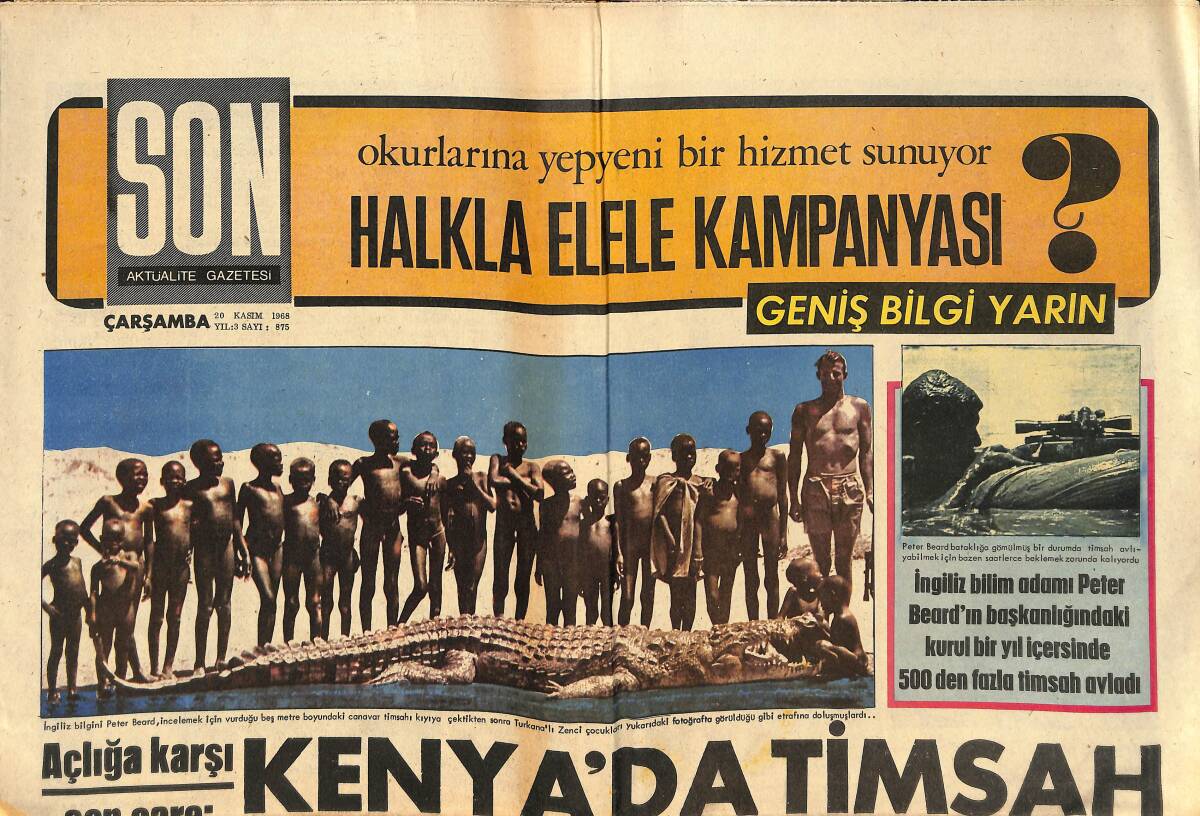 Son Aktüalite Gazetesi 20 Kasım 1968 - Brezilya'lı Florinda Bolkan Beyaz Perdede Yükseliyor GZ149409 - 1