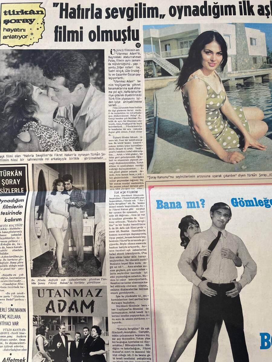 Son Aktüalite Gazetesi 20 Mayıs 1968 - Türkan Şoray: Hatırla Sevgilim Oynadığım İlk Aşk Filmi Olmuştu GZ156450 - 2