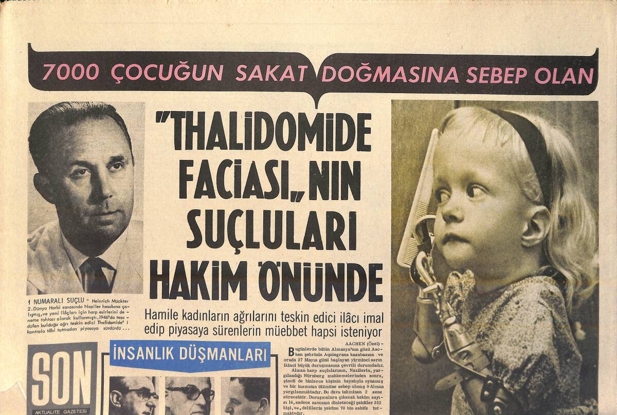 Son Aktüalite Gazetesi 29 Mayıs 1968 - Türkan Şoray: Rüçhan Evli Olduğunu Benden Saklamıştı - 30 Milyon Değerindeki Altın Elbise GZ156542 - 1