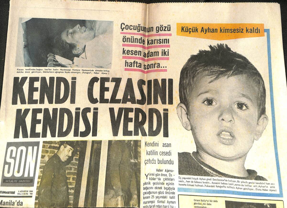 Son Aktüalite Gazetesi 3 Ağustos 1968 - Monaco Prensi Rainer Grace Kelly'yi Anlatıyor! GZ142185 - 1