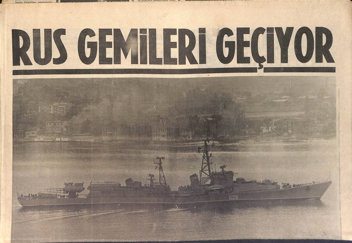 Son Aktüalite Gazetesi 4 Haziran 1967 - Rus Gemileri Geçiyor - Ödemiş'te Asırlık Bir Leylek Vakfı Var GZ156522 - 1