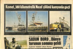 Son Aktüalite Gazetesi Çarşamba Eki 10 Nisan 1968 - Sadun Boro , Dünya Turunun Sonuna Geldi - Aygaz Reklam GZ158074 - Gökçekoleksiyon
