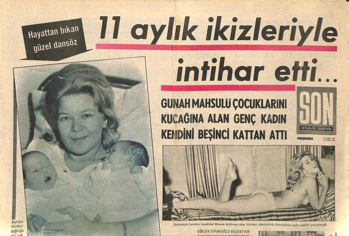 Son Aktüalite Gazetesi Perşembe Eki 2 Kasım 1967 - Kennedy'nin Katili Oswald'ın Karısı Tazminat İstiyor GZ158032 - 1