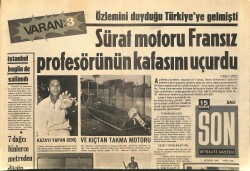 Son Aktüalite Gazetesi Salı Eki 1 Ağustos 1967 - Ünlü Sanayici Krupp Öldü GZ158080 - Gökçekoleksiyon