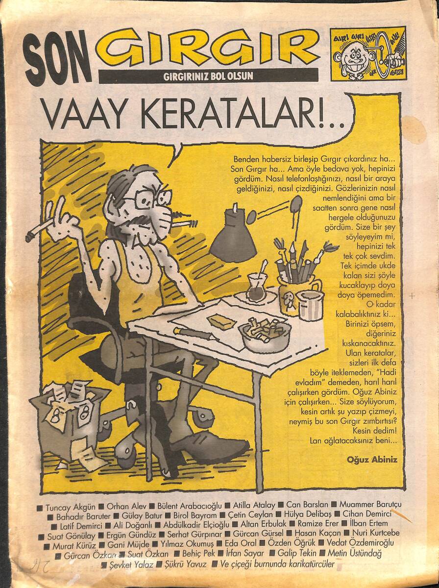 Son Gırgır Mizah Dergisi NDR94921 - 1