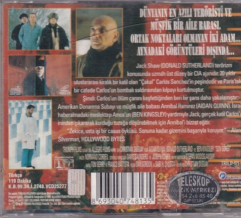Son Görev VCD Film VCD9583 - 2