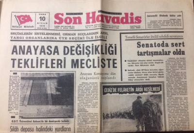 Son Havadis 10 Nisan 1970 - Galatasaray Kan Ağlıyor - GZ12103 - 1