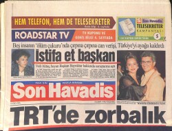 Son Havadis 8 Şubat 1996 - TRT'de Zorbalık - Ajda Pekkan Estetiğe Doymuyor GZ3000 - Gökçekoleksiyon