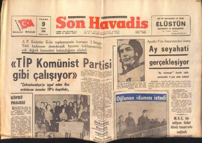 Son Havadis - 9 Mart 1969 - Endonezyada Deprem Oldu 664 Ölü Var - Annesinin Nasıl Öldürüldüğünü Hakime Anlattı GZ124034 - 1