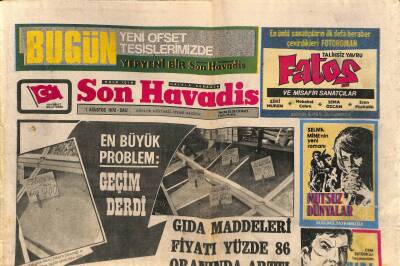 Son Havadis Gazetesi 1 Ağustos 1972 - Eski NATO Genel Sekreteri Spaak Öldü GZ114442 - 1